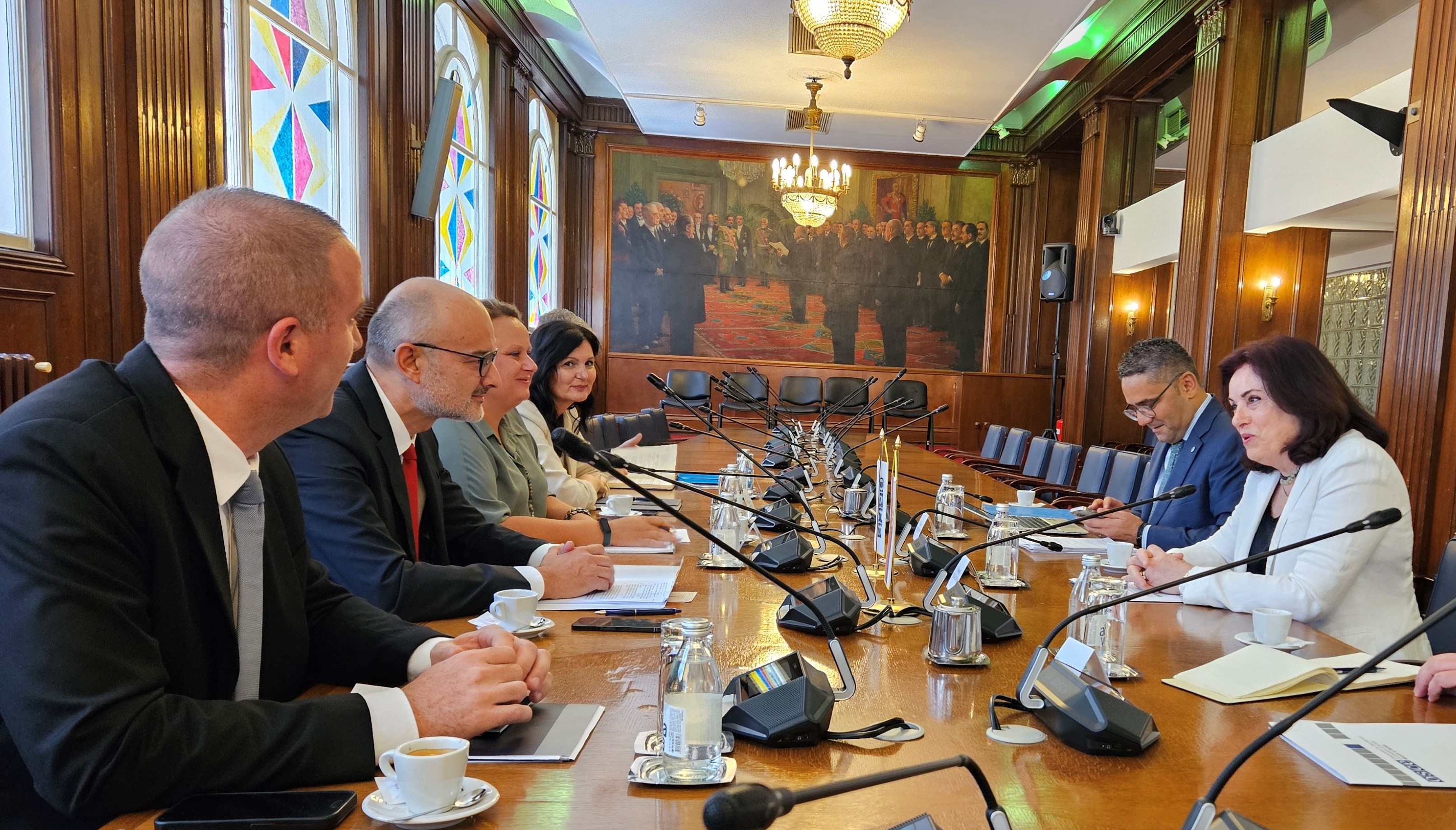Republic Electoral Commission Chairperson Meets with ODIHR Director