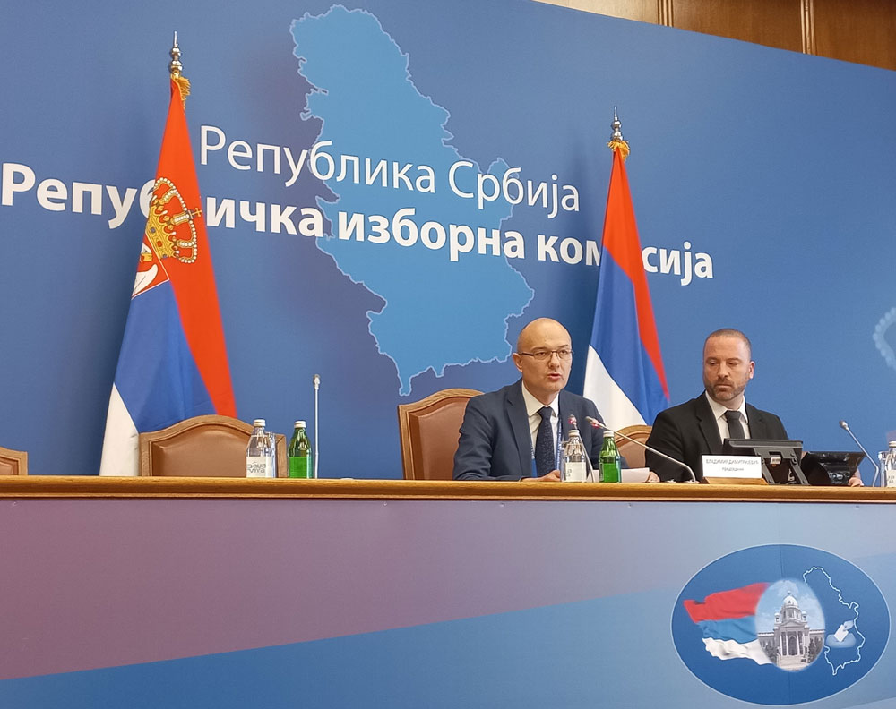 First Regular Press Conference of the Republic Electoral Commission