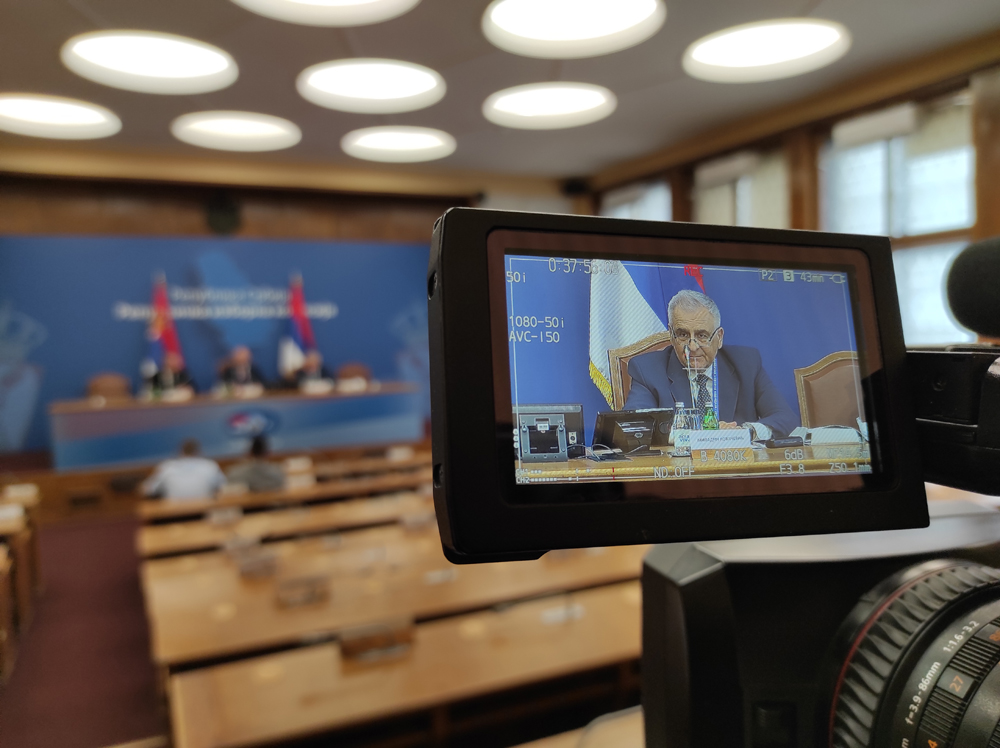 Fifth Regular Press Conference of the Republic Electoral Commission