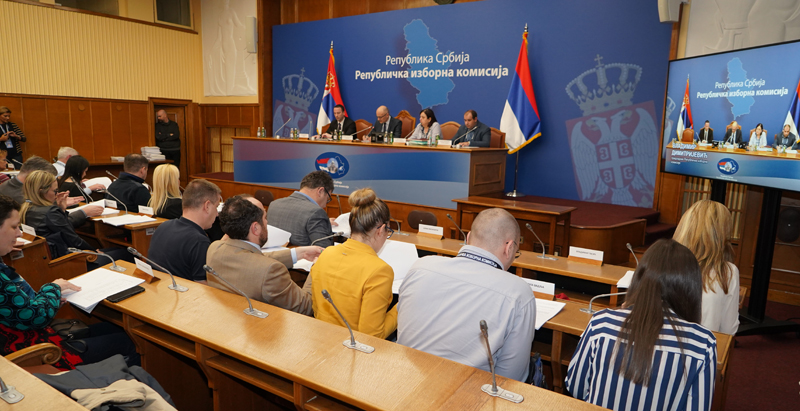 118. седница Републичке изборне комисије (фото © РИК)