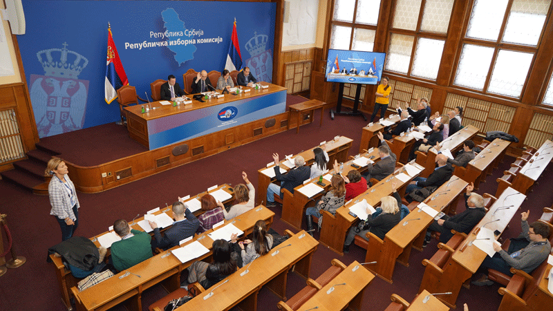119. седница Републичке изборне комисије (фото © РИК)
