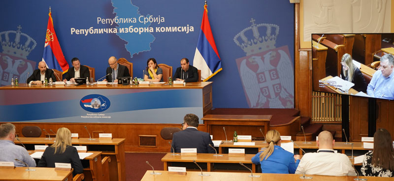 121. седница Републичке изборне комисије (фото © РИК)