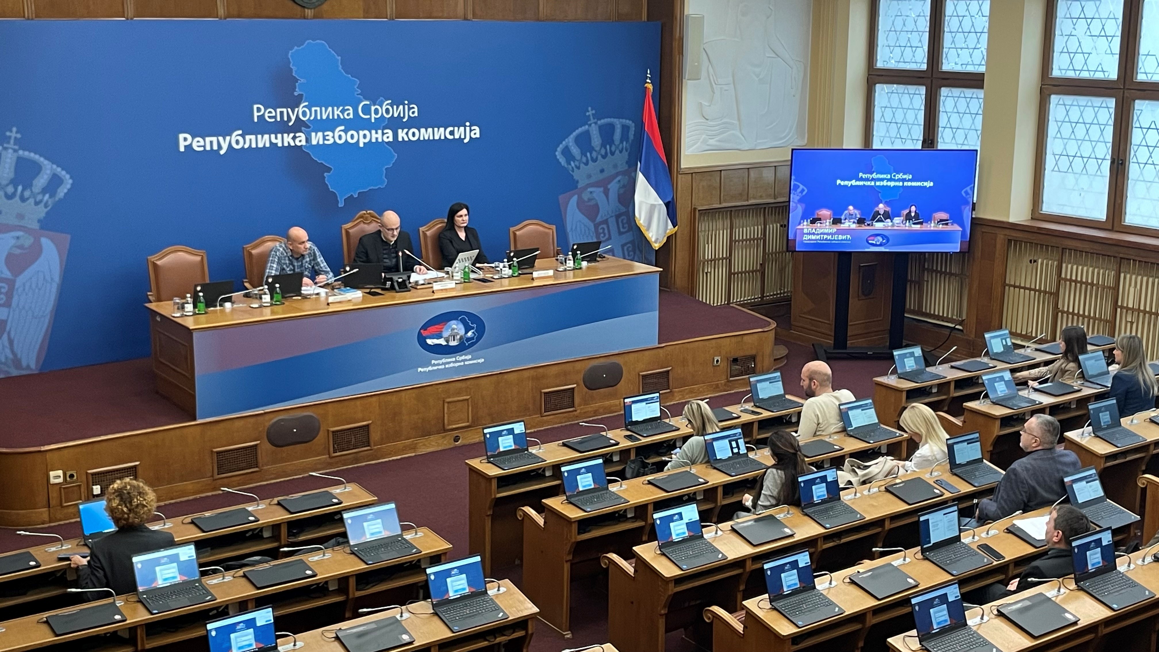 Osma sednica Republičke izborne komisije