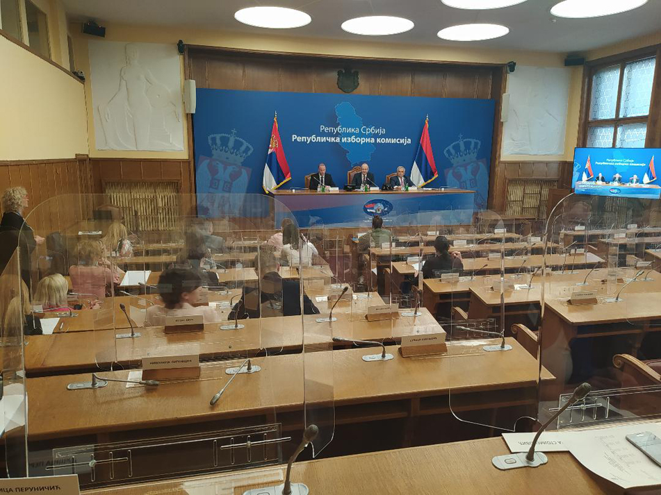 Пета редовна конференција за новинаре Републичке изборне комисије