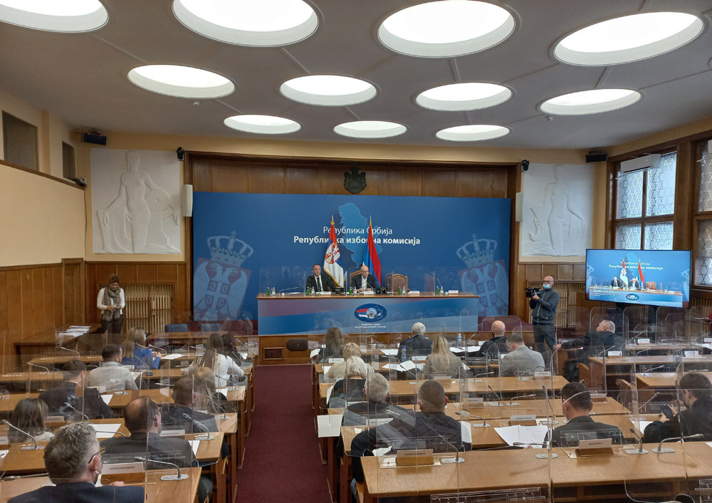 21. седница Републичке изборне комисије