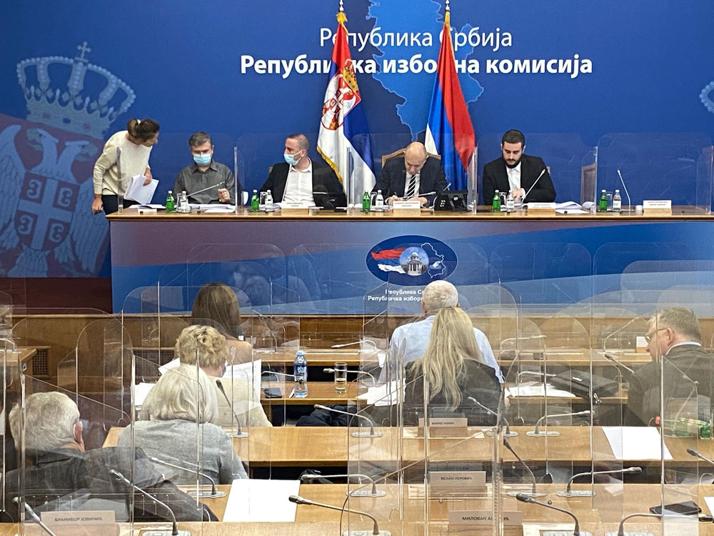 20. седница Републичке изборне комисије