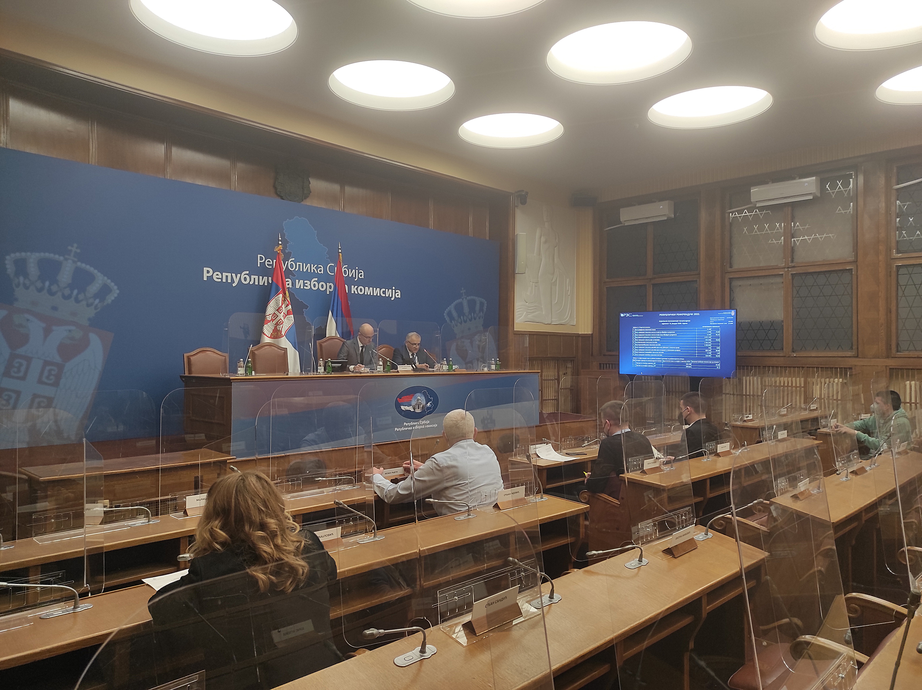 Prva vanredna konferencija za medije Republičke izborne komisije